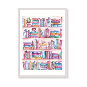 Art Print - Book Shelf