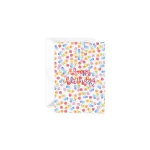 Greeting Card - Rainbow Dots