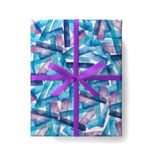 gift wrapping paper ocean