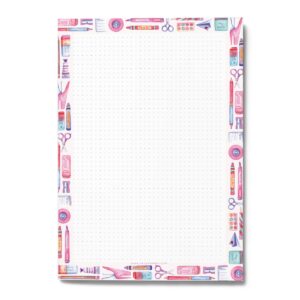 Dotted pages notepad