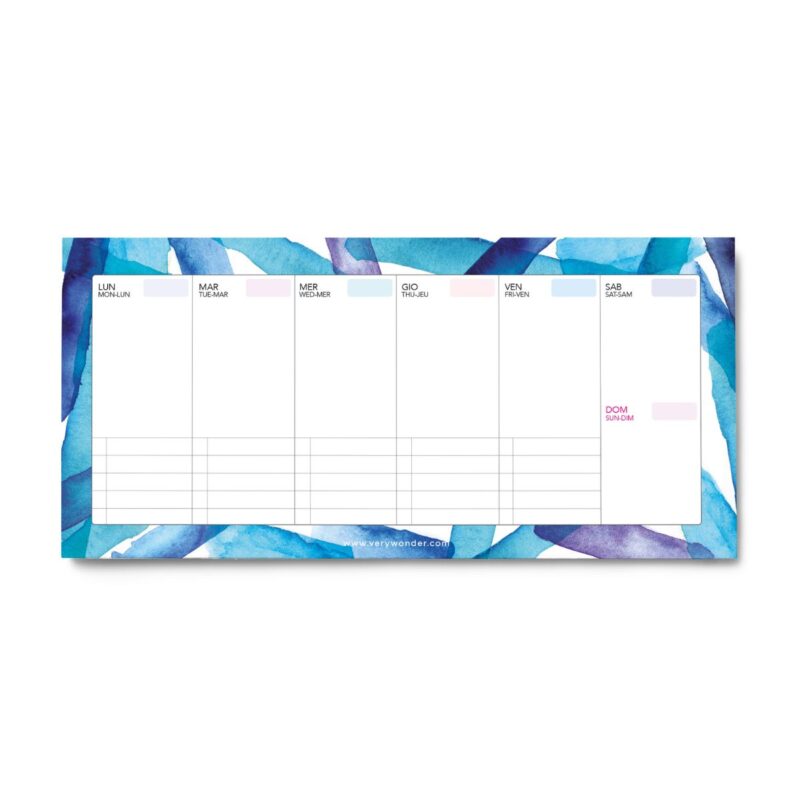 Desk Planner Ocean