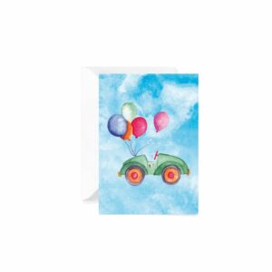 Greeting Card - Wonder Car