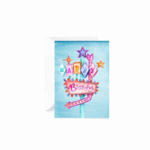 Greeting Card California Aquamarine