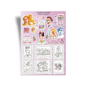 Colouring Stickers - Art