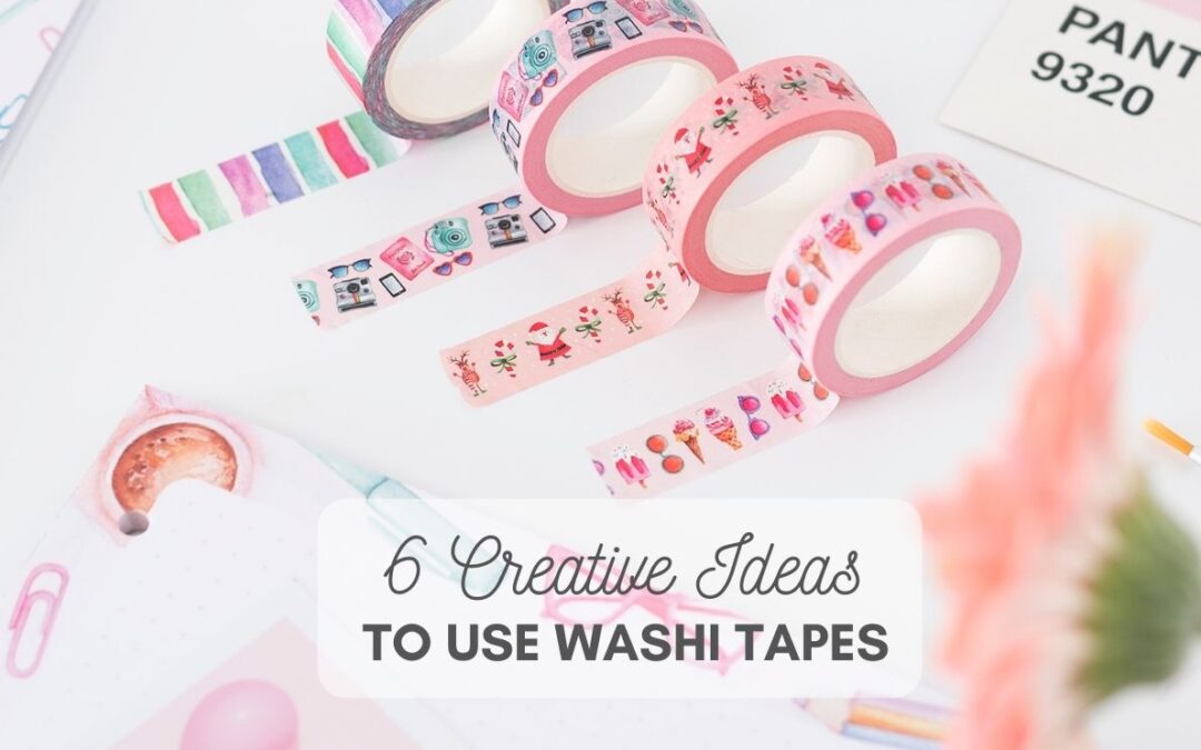 Creative Ways to use washi Tapes