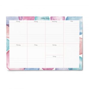 Planner Settimanale da Tavolo - WonderColours