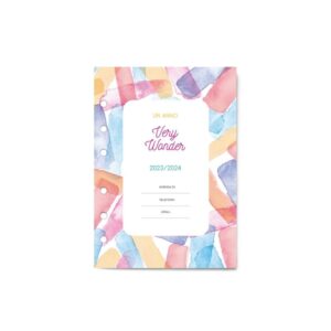 agenda accademica ricaricabile