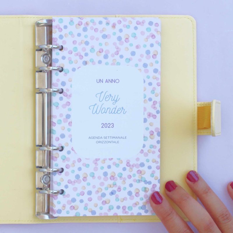 agenda ricaricabile pocket