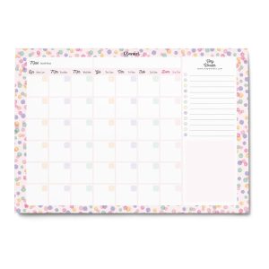 Planner mensile da tavolo