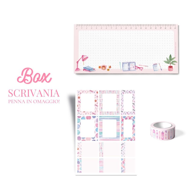BOX NATALE SCRIVANIA