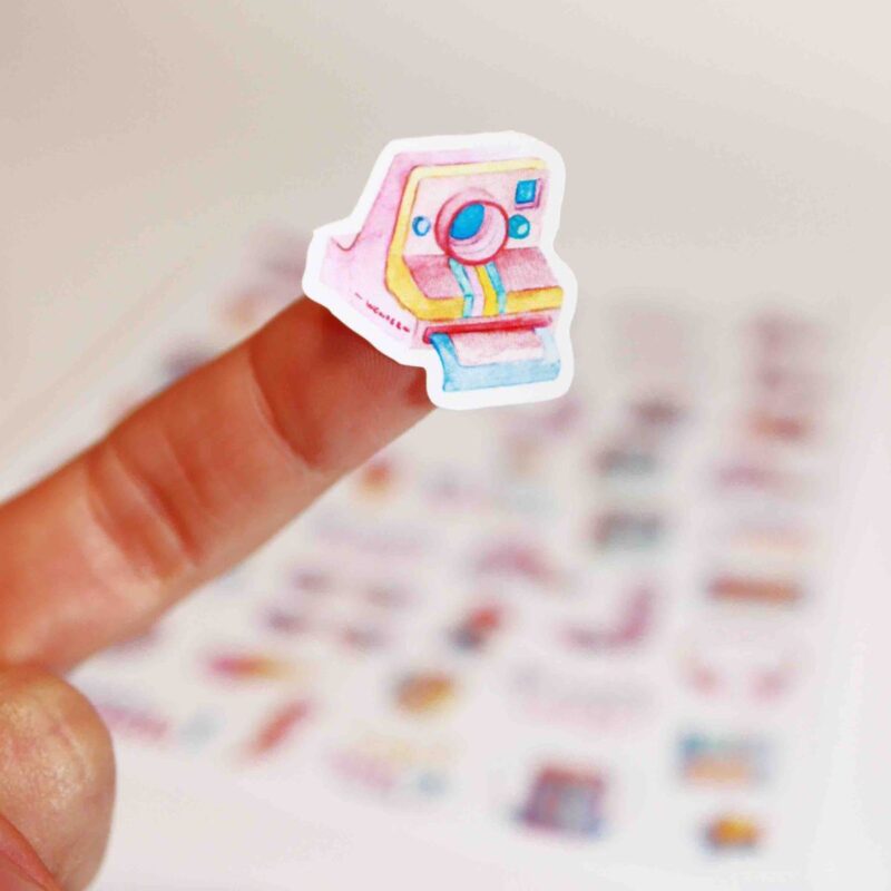 Stickers a tema anni 80