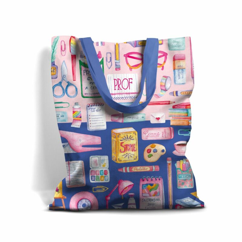borsa per la scuola personalizzata