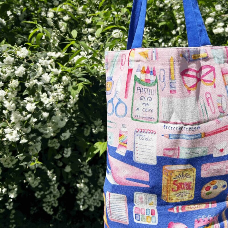 borsa per la scuola personalizzata