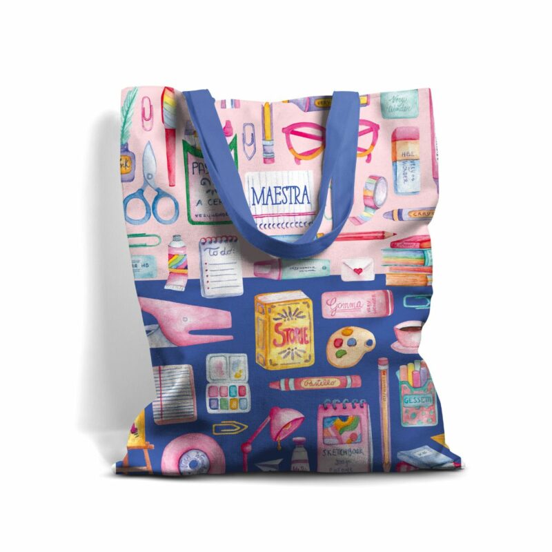 borsa per la scuola personalizzata