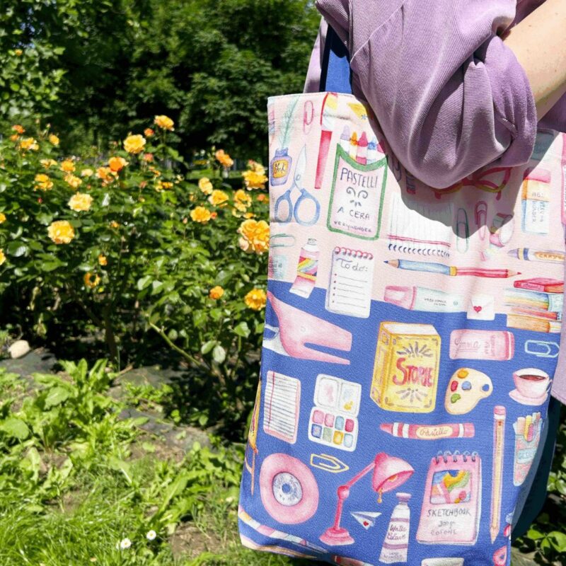 borsa per la scuola personalizzata