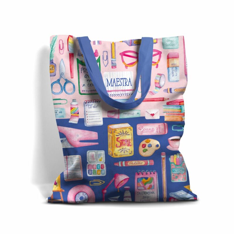 borsa per la scuola personalizzata