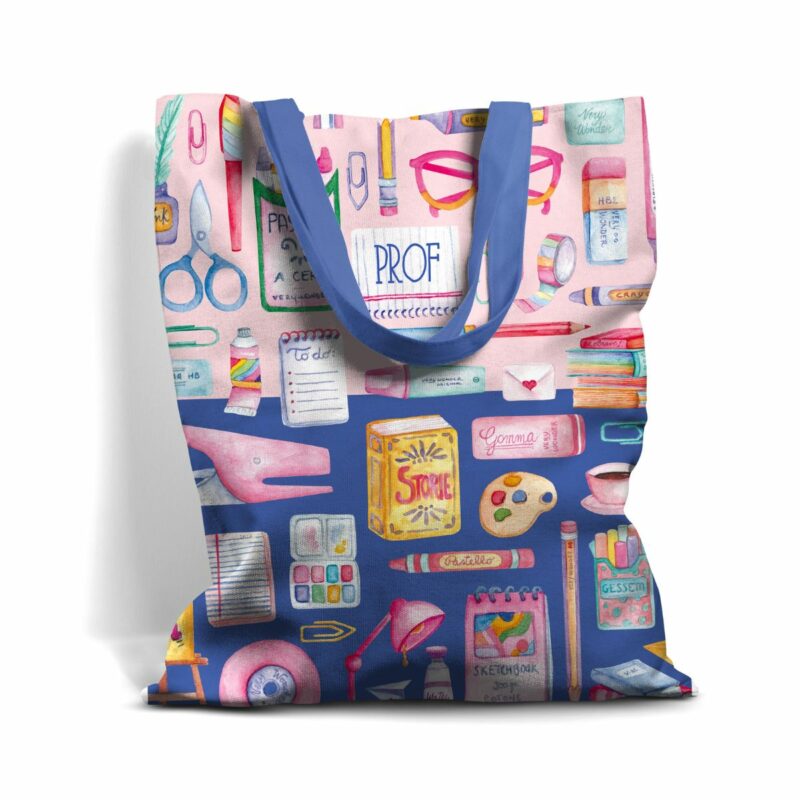 borsa per la scuola personalizzata
