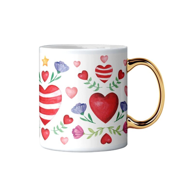 tazza con i cuori