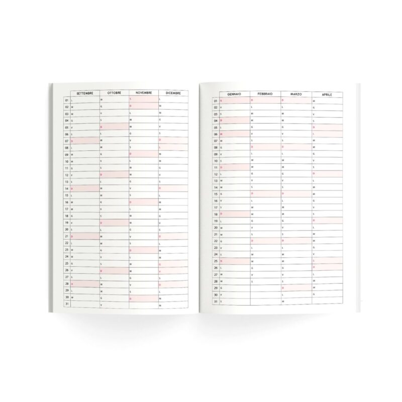 quaderno planner del docente 2025 2026