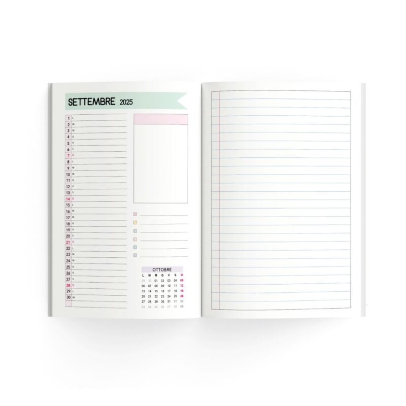 quaderno planner del docente 2025 2026