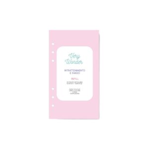 refill agenda pocket svago ed intrattenimento