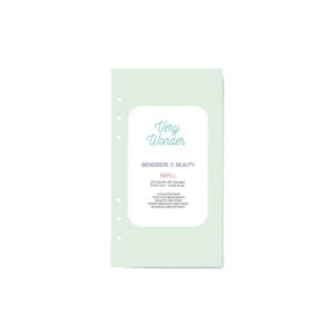 refill agenda pocket benessere beauty