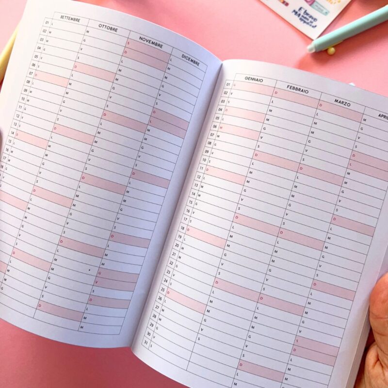 quaderno planner del docente 2025 2026