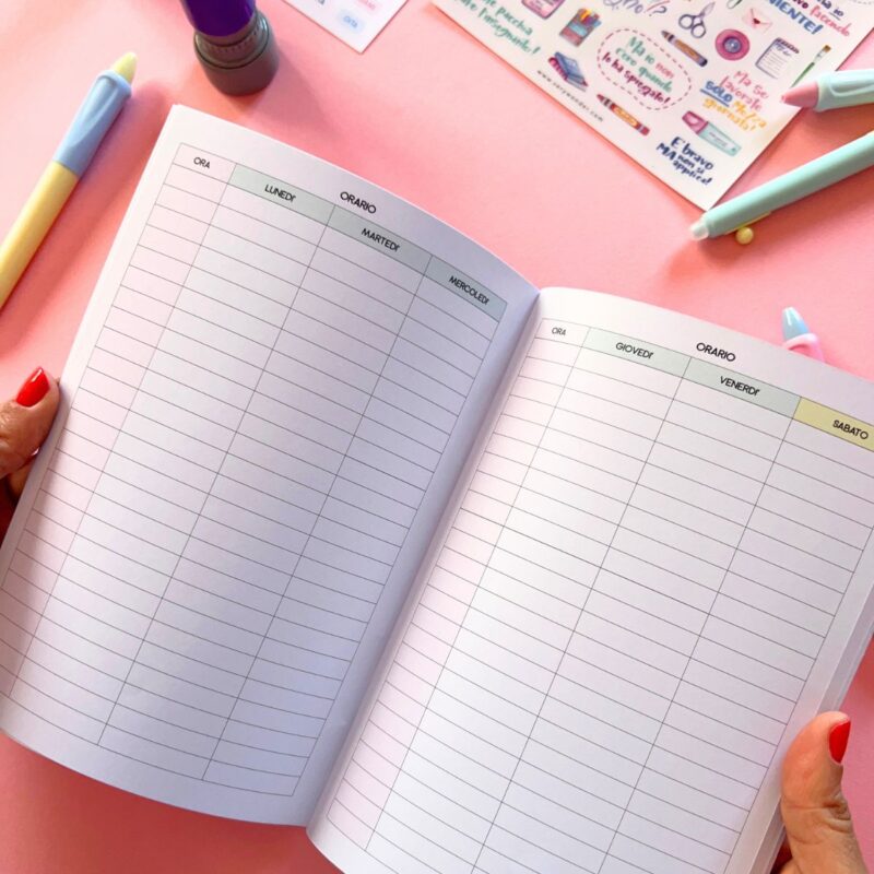 quaderno planner del docente 2025 2026
