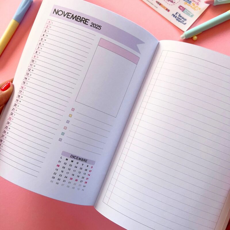 quaderno planner del docente 2025 2026