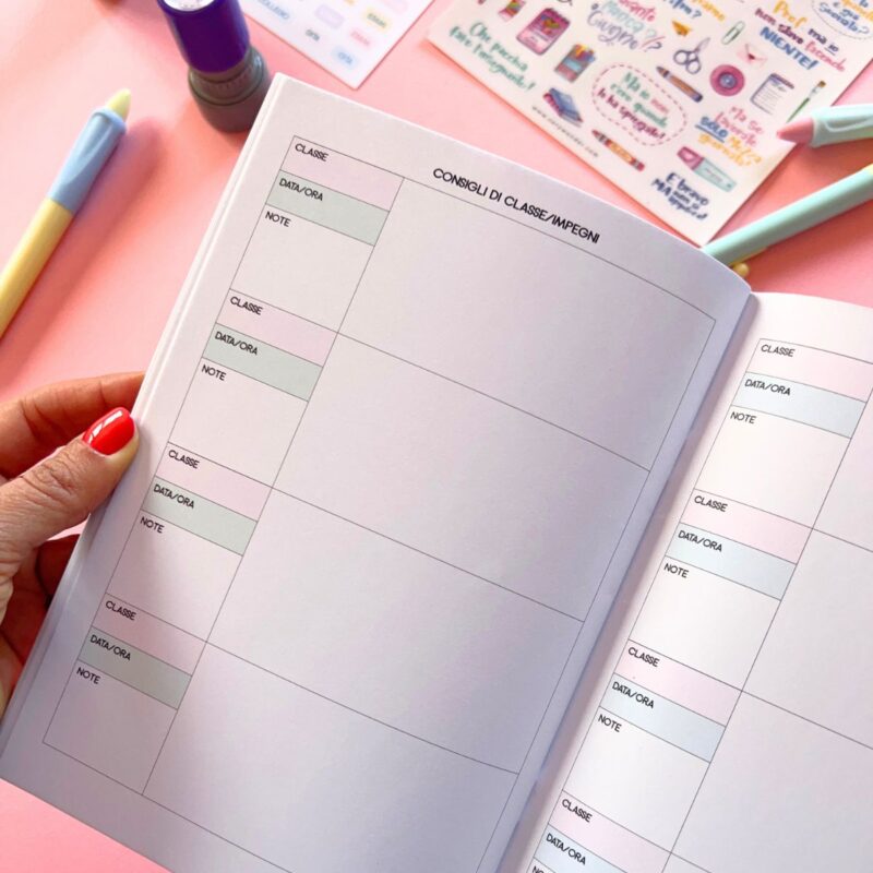quaderno planner del docente 2025 2026