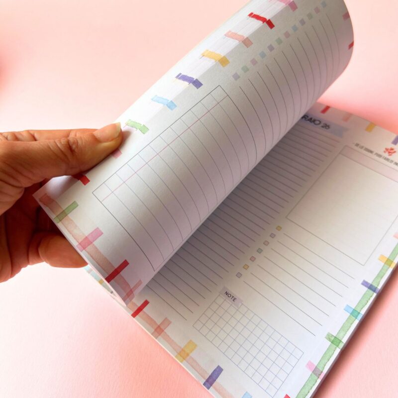 Agenda per Insegnanti Colorata 2025-2026