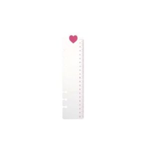 SEGNAPAGINA RIGHELLO A FORMA DI CUORE
